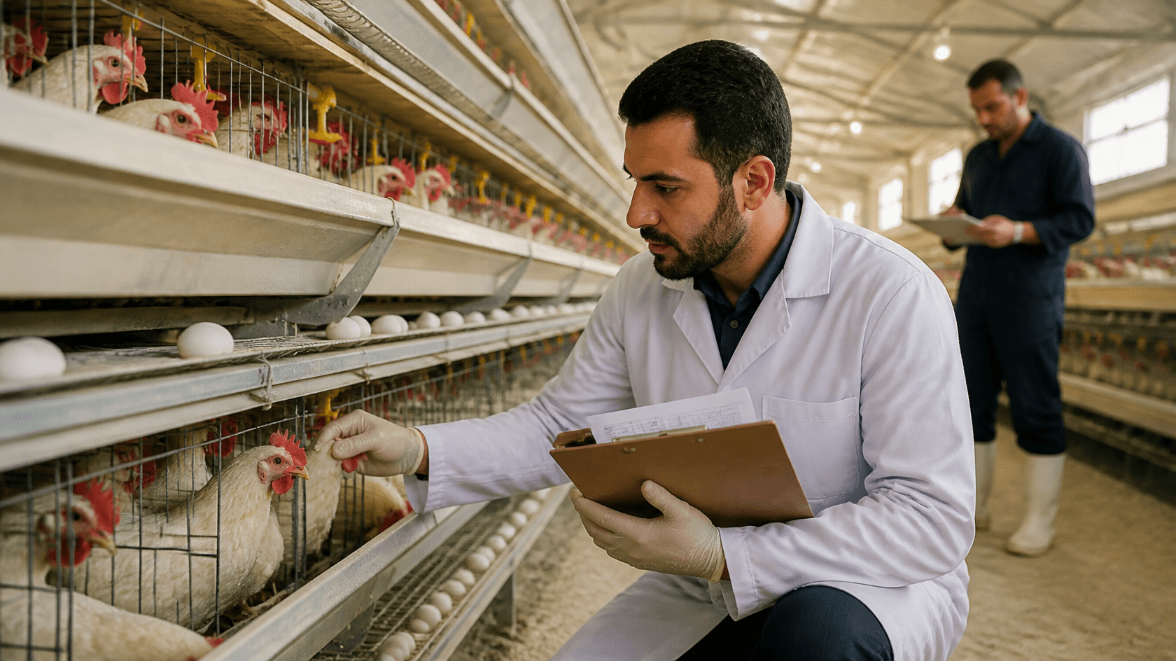 أدوية الدواجن البياض بعد التحصين وأثناء الإجهاد: متى نحتاج إلى التدخل؟