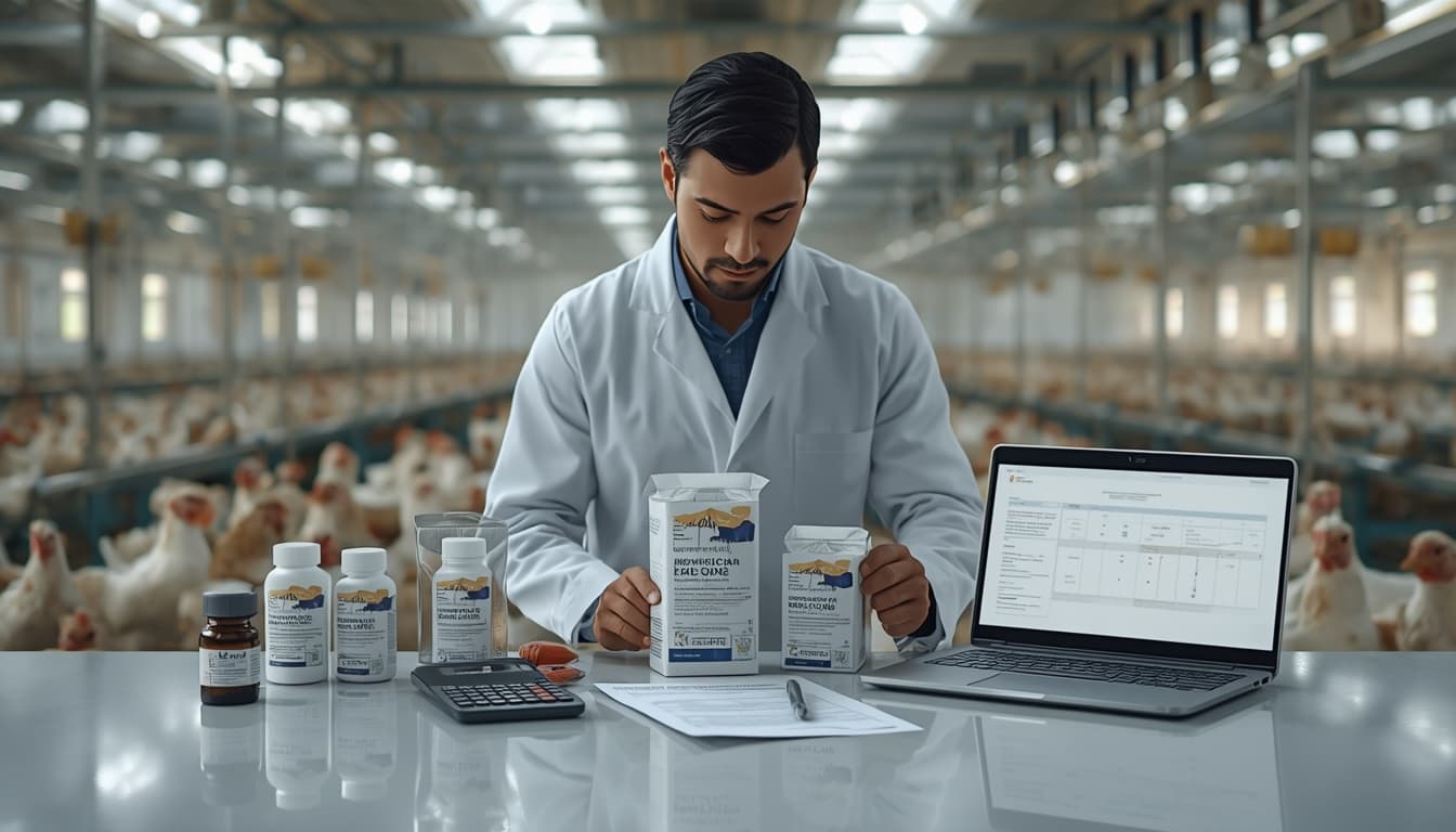 أسعار أدوية منتصف دورة التسمين للدواجن: مقارنة المستحضرات وطلب عروض الأسعار