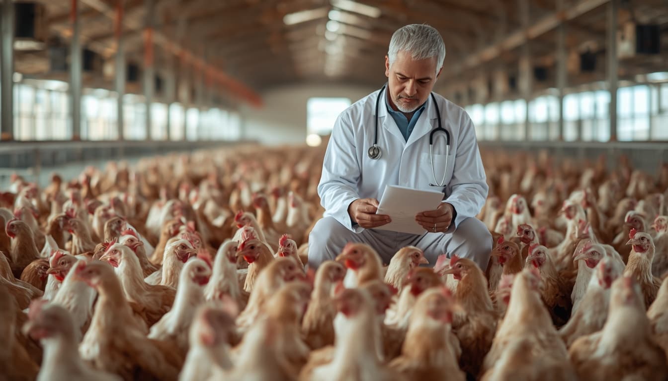 Improving Poultry Feed Conversion During Diarrhea or Poor Growth: Management and Veterinary Interven