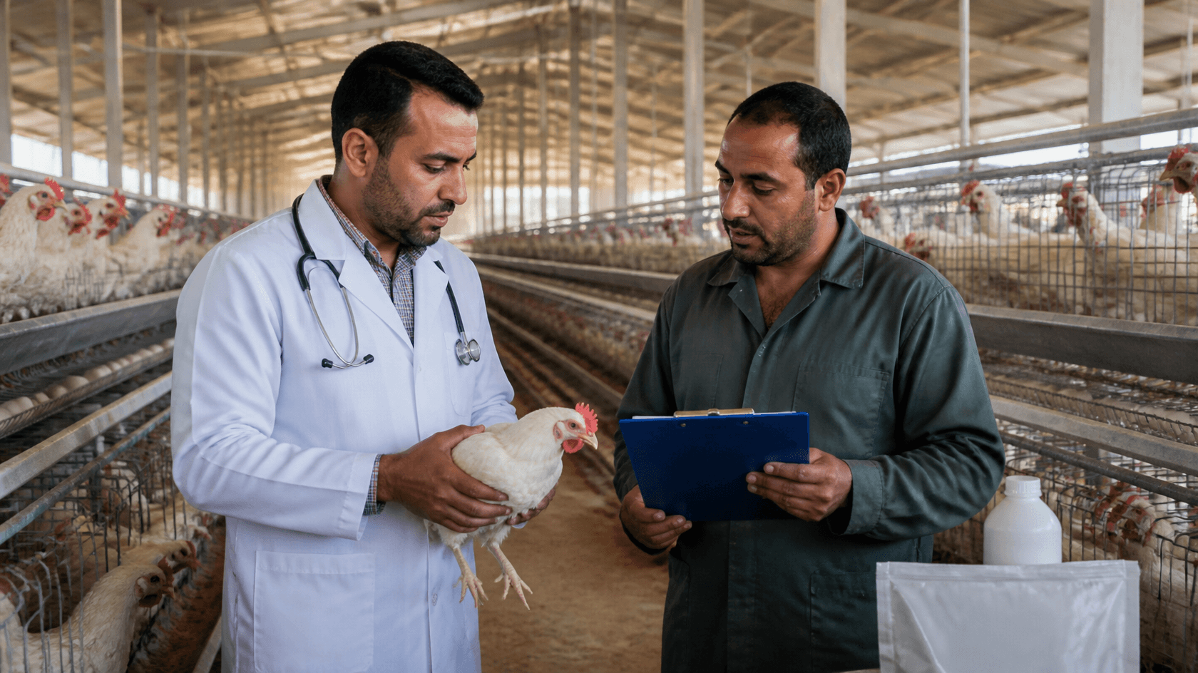 Layer Hen Medicines After Vaccination and During Stress