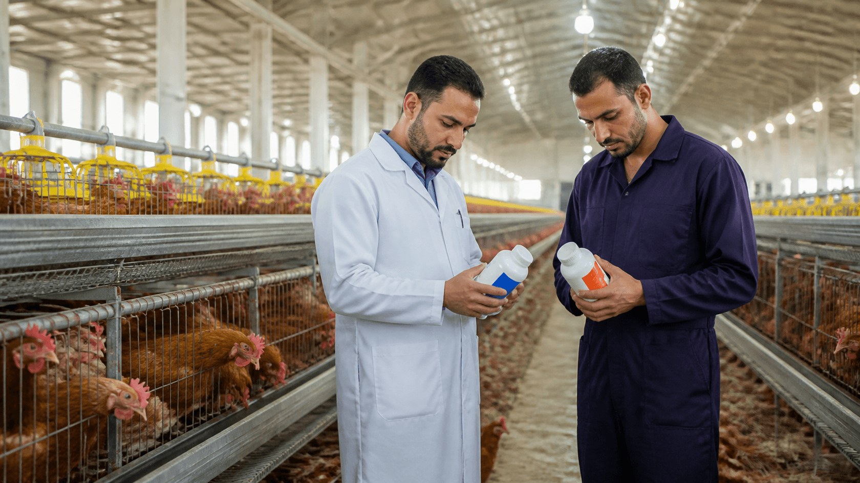 أدوية منتصف دورة دواجن البياض: الدليل الشامل للاستخدامات واختيار المستحضر المناسب
